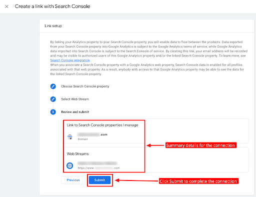 Step 5: Connect Google Search Console
